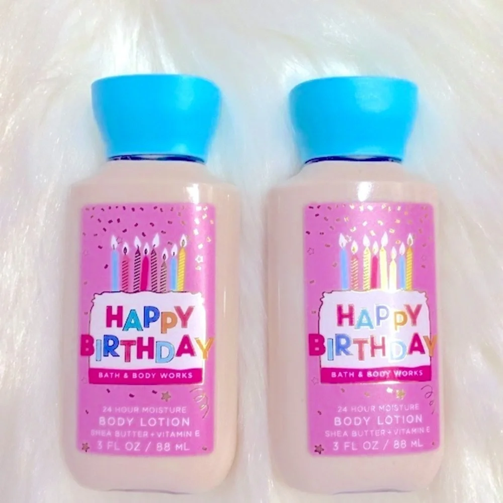 Bath and Body Works Happy Birthday Lotion NWT Excellent Condition - Picture 5 of 5